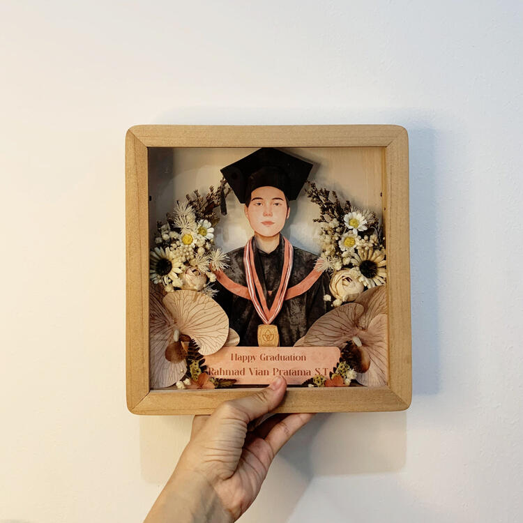 Bust Up 3D Frame Artwork